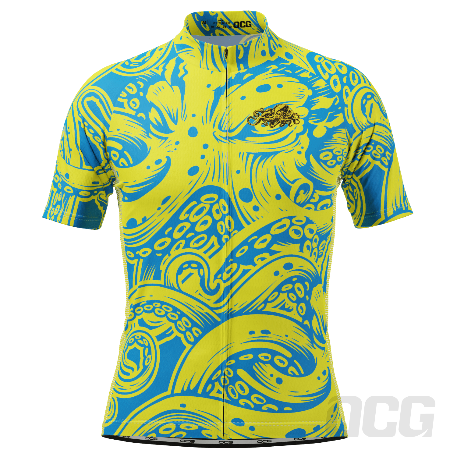 Men's The Ink Octopus Short Sleeve Cycling Jersey