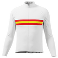 Men's España Spanish National Flag Long Sleeve Cycling Jersey