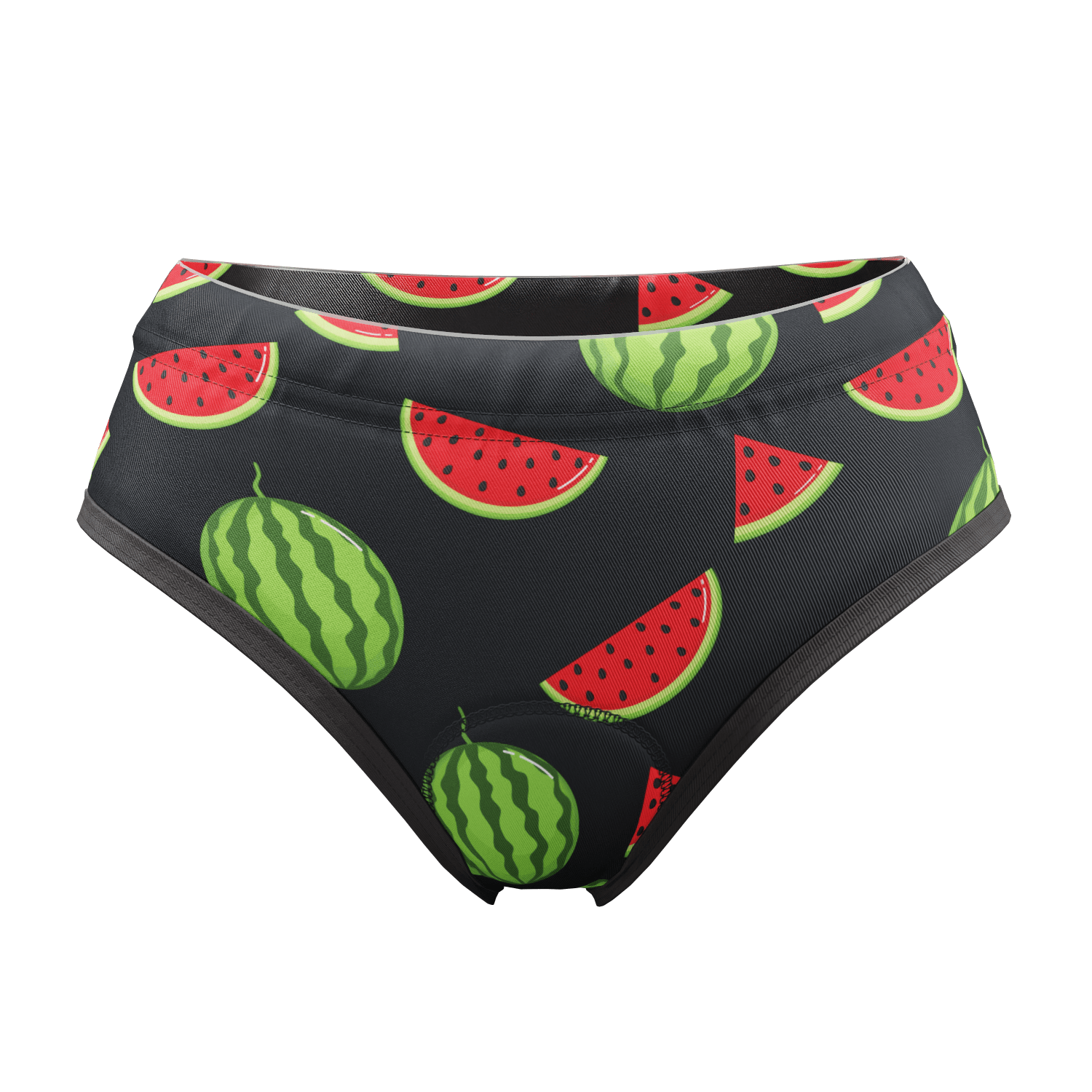 Women's Watermelon Gel Padded Cycling Underwear-Briefs