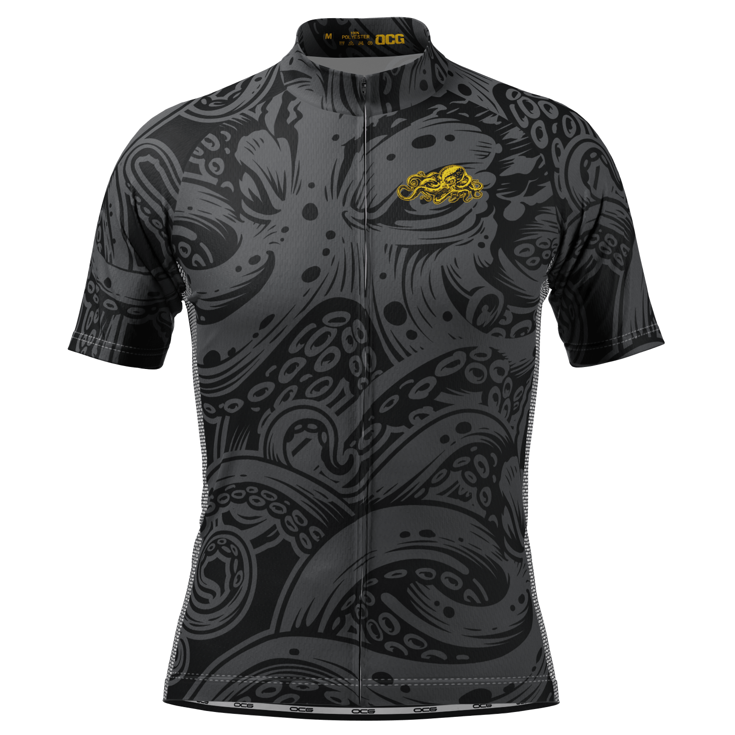 Men's The Ink Octopus Short Sleeve Cycling Jersey