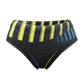 Women's Neon Stripes Gel Padded Cycling Underwear-Briefs