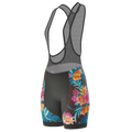 Women's Tropical Bloom Gel Padded Cycling Bib