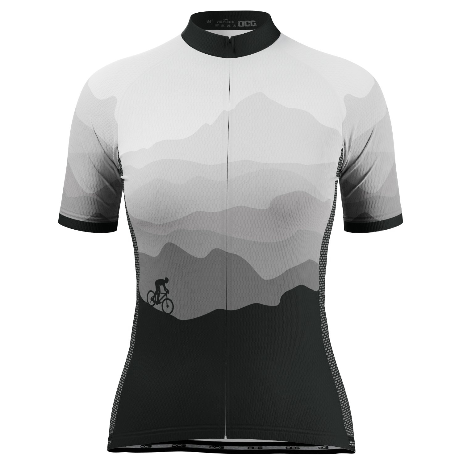 Women's Ride Free Sunset Short Sleeve Cycling Jersey