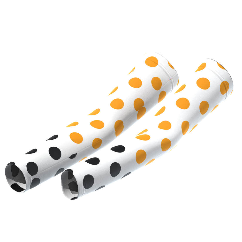Women's Polka Dots Quick Dry Cycling Arm-Warmers
