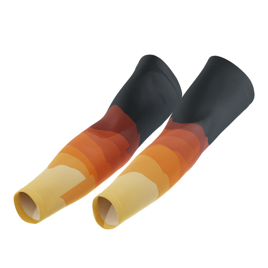 Men's Ride Free Sunset Quick Dry Cycling Arm-Warmers