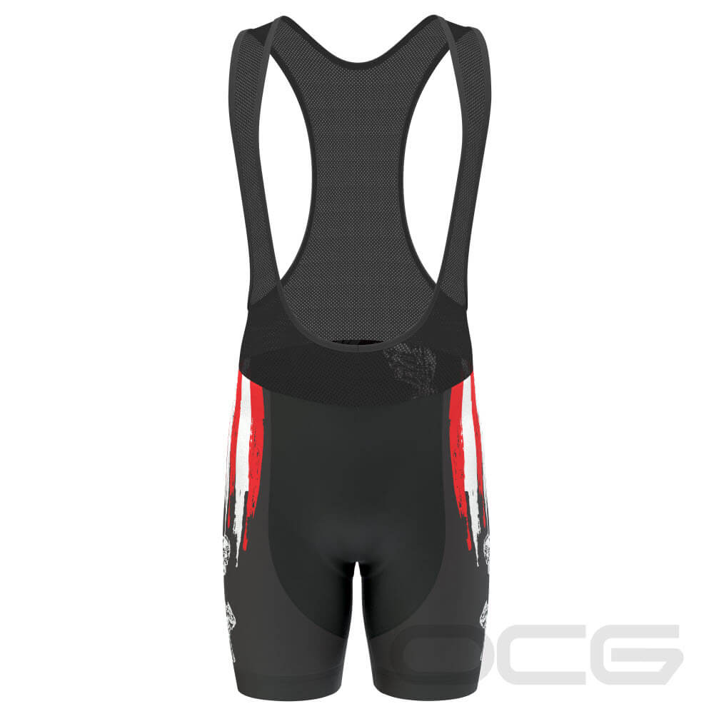 Men's Honor the Fallen Gel Padded Cycling Bib