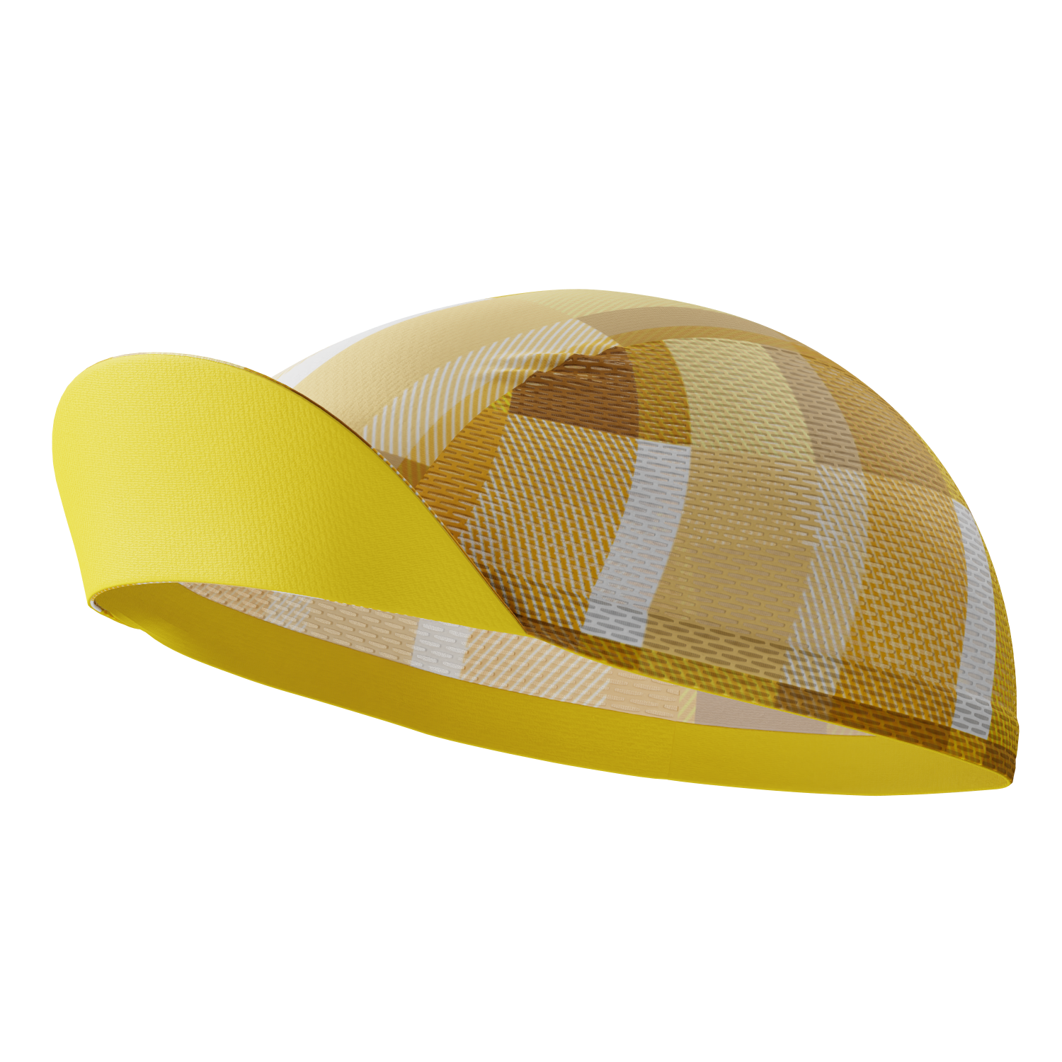 Unisex Classic Tartan Quick Dry Cycling Cap