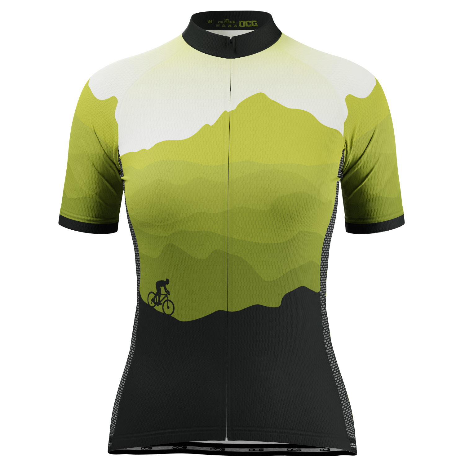 Women's Ride Free Sunset Short Sleeve Cycling Jersey