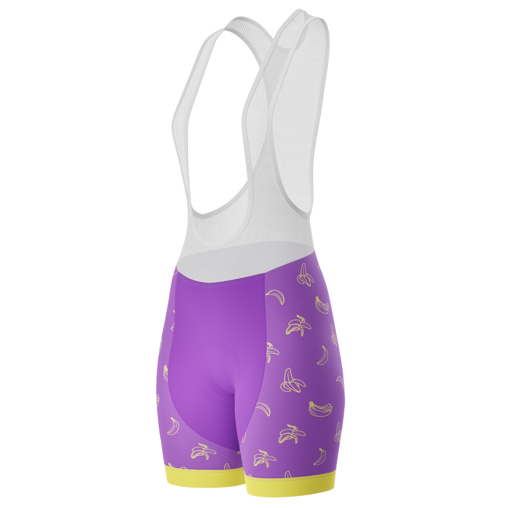 Women's Must Be Bananas Gel Padded Cycling Bib