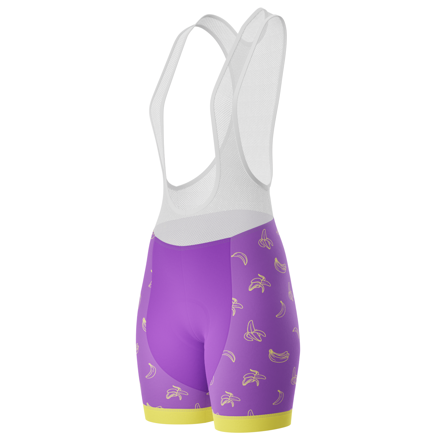 Women's Must Be Bananas Gel Padded Cycling Bib