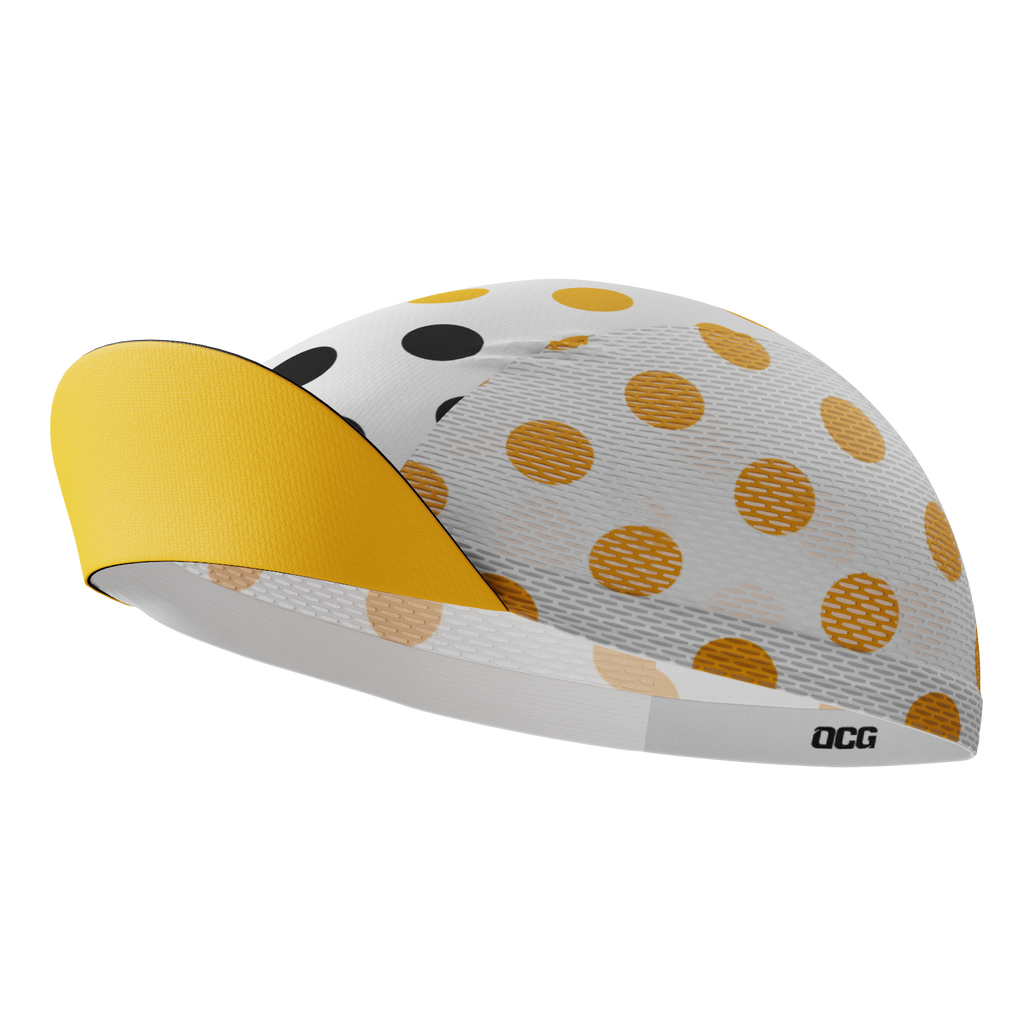Unisex Polka Dots Quick Dry Cycling Cap