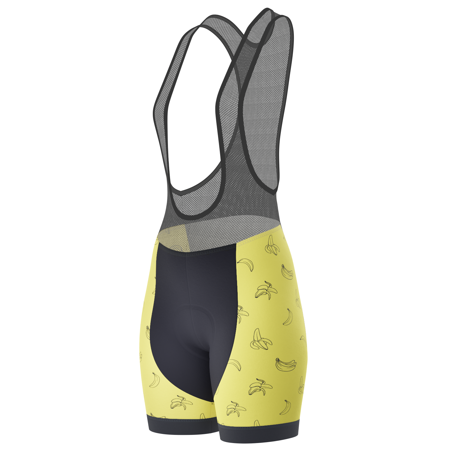 Women's Must Be Bananas Gel Padded Cycling Bib