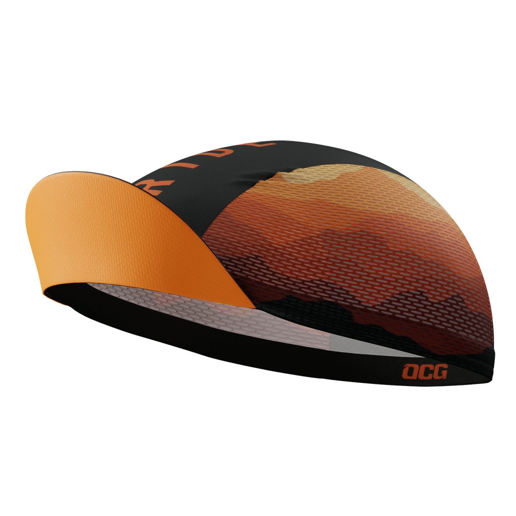 Unisex Ride Free Sunset Quick Dry Cycling Cap
