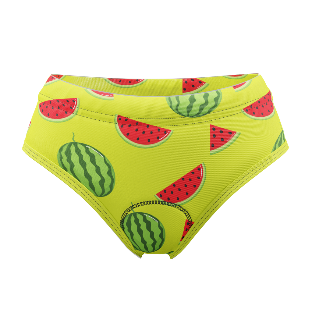 Women's Watermelon Gel Padded Cycling Underwear-Briefs