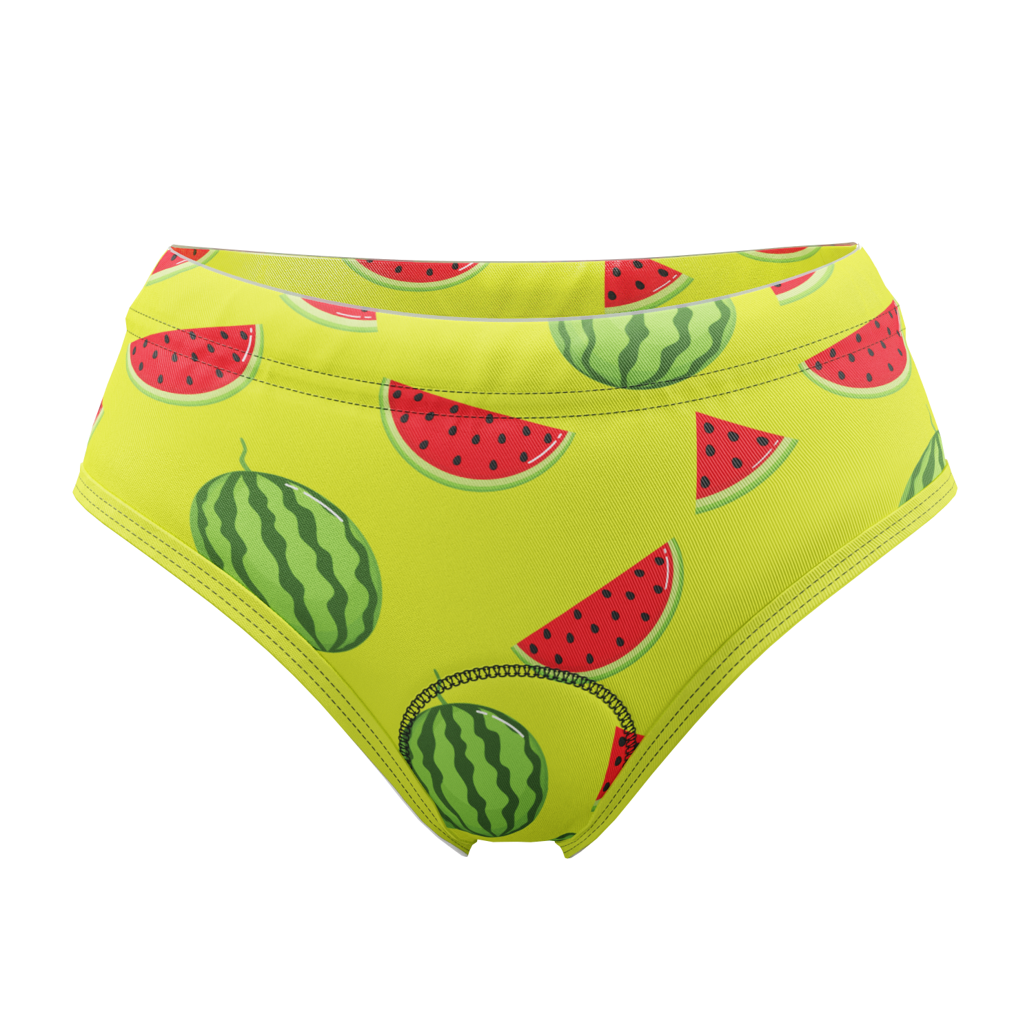 Women's Watermelon Gel Padded Cycling Underwear-Briefs