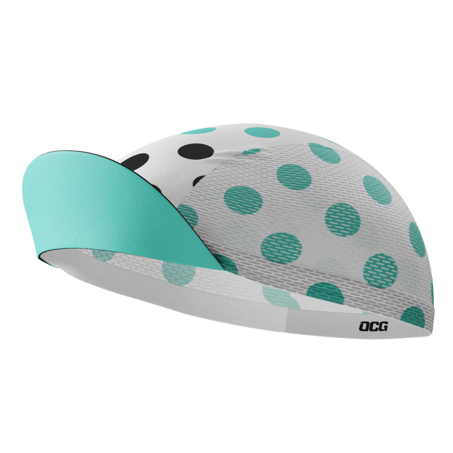 Unisex Polka Dots Quick Dry Cycling Cap