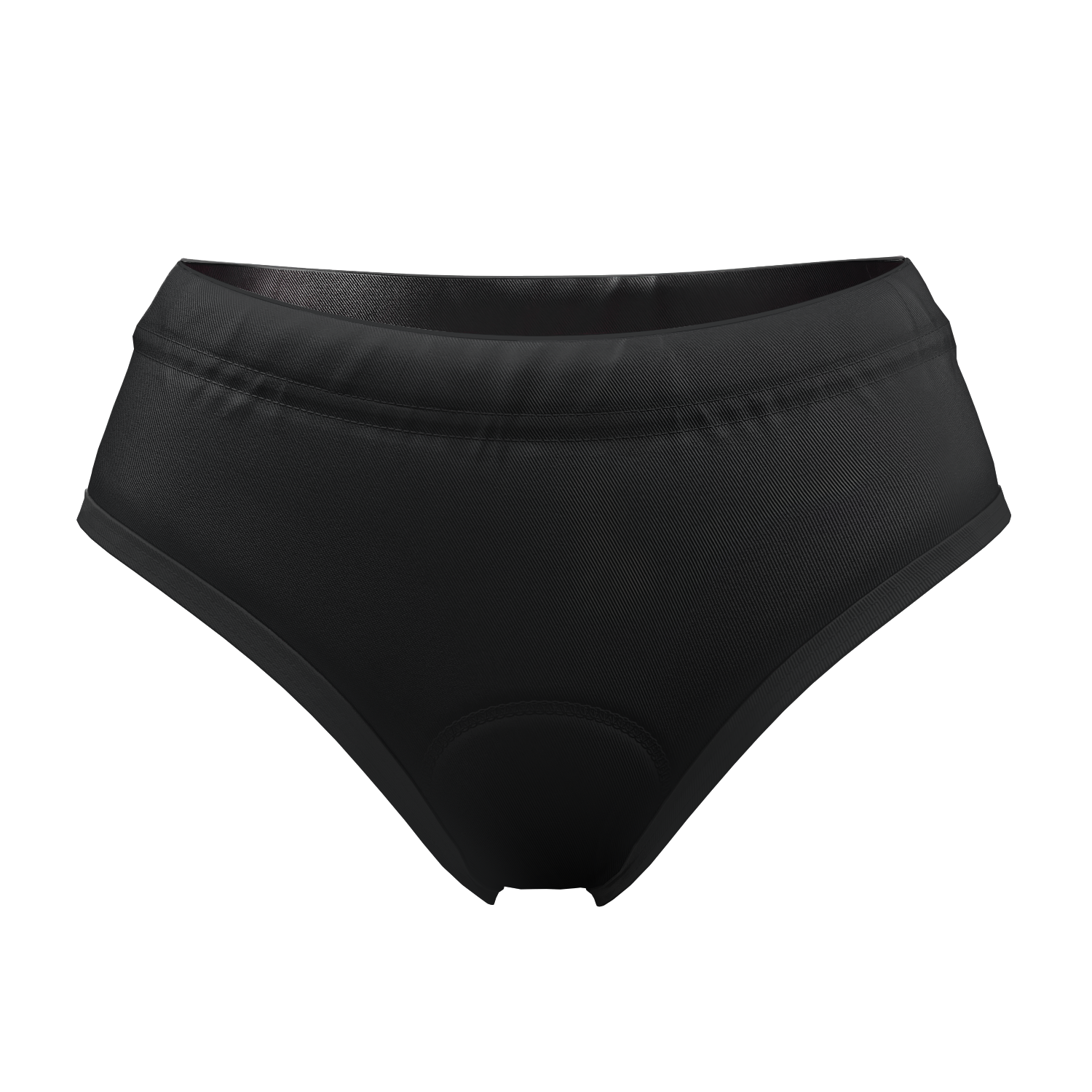Women's Plain Gel Padded Cycling Underwear-Briefs