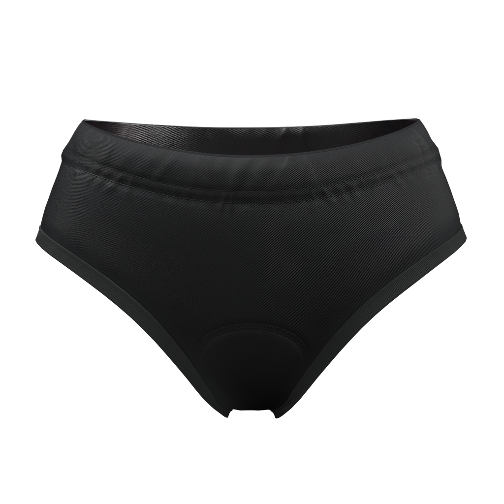 Women's Plain Gel Padded Cycling Underwear-Briefs Bundle