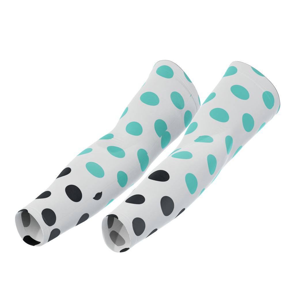 Men's Polka Dots Quick Dry Cycling Arm-Warmers