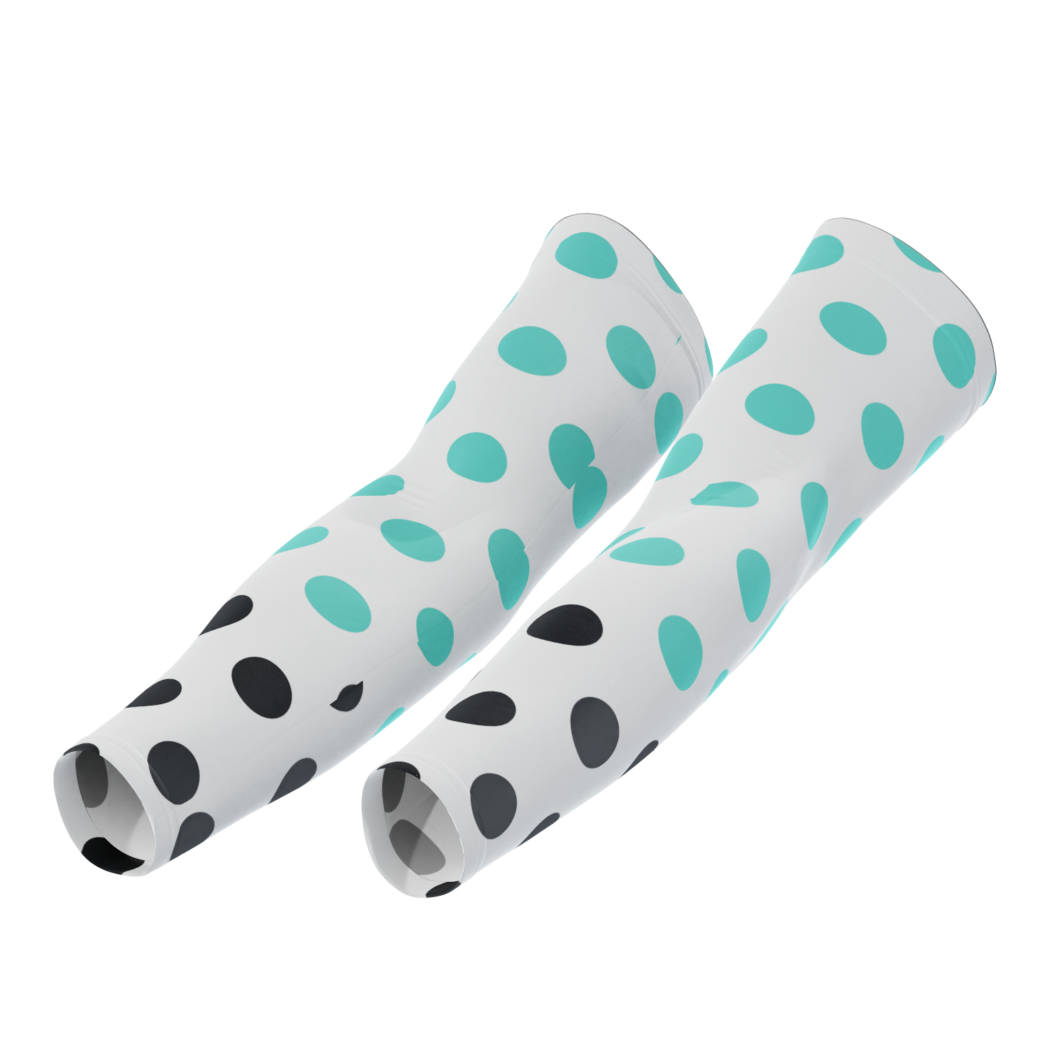 Men's Polka Dots Quick Dry Cycling Arm-Warmers