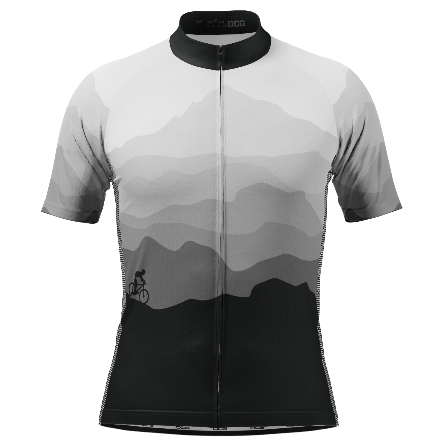 Men's Ride Free Sunset Short Sleeve Cycling Jersey