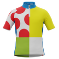 Kid's Tour de France Leaders KOM Sprinters Short Sleeve Cycling Jersey
