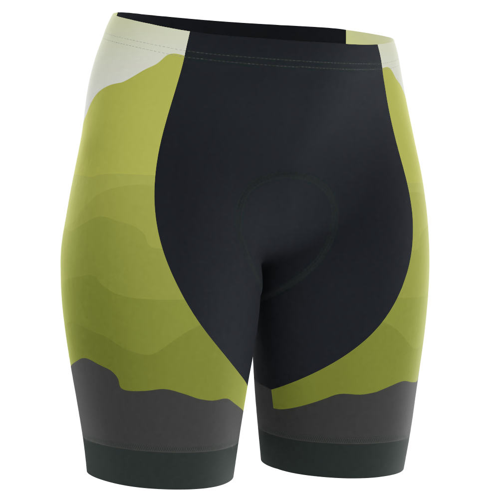 Women's Ride Free Sunset Gel Padded Cycling Shorts