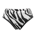 Women's Zebra Gel Padded Cycling Underwear-Briefs
