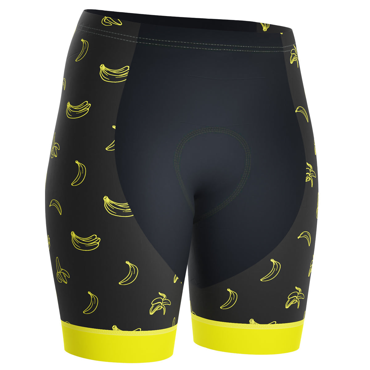 Women's Must Be Bananas Gel Padded Cycling Shorts