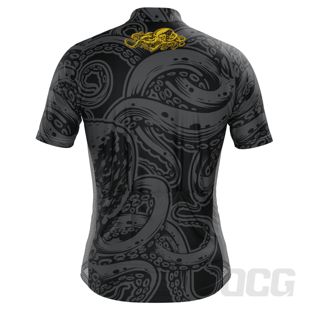 Men's The Ink Octopus Short Sleeve Cycling Jersey