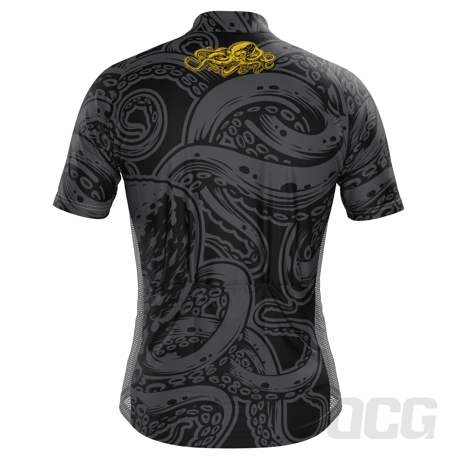 Men's The Ink Octopus Short Sleeve Cycling Jersey