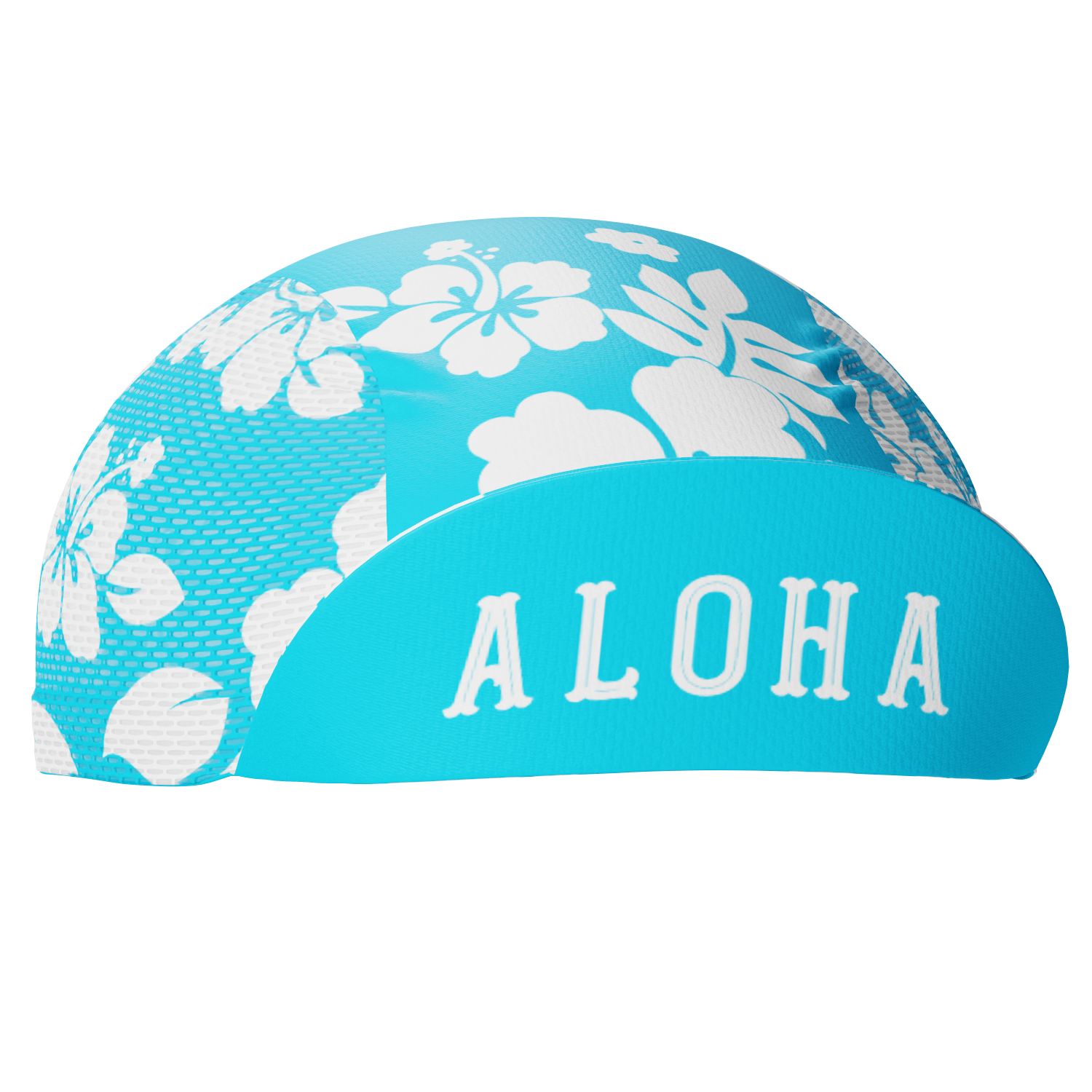 Unisex Hawaiian Aloha Floral Quick Dry Cycling Cap