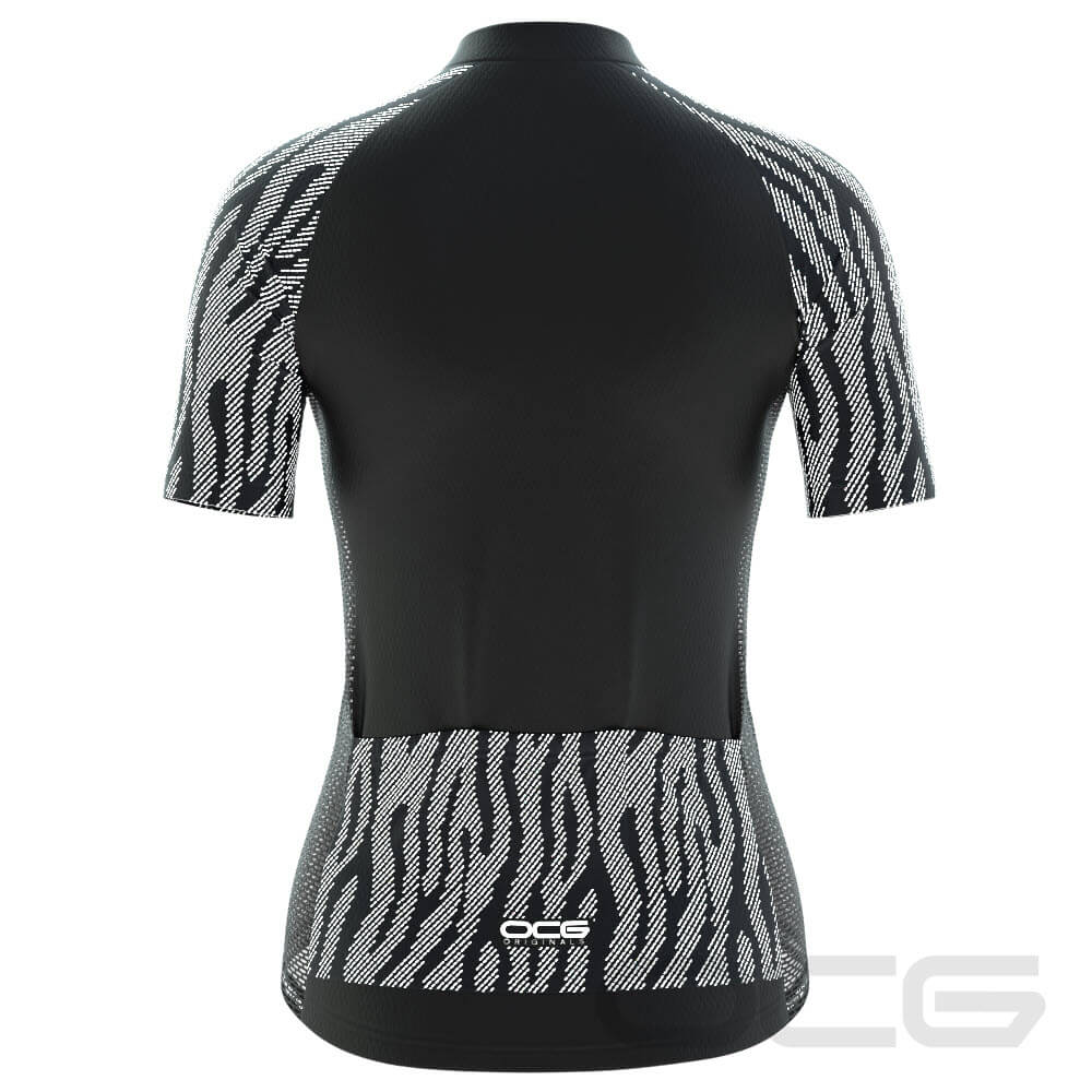 Women's Cat & Whiskers Short Sleeve Cycling Jersey
