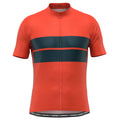 Men's Retro Two-Stripe Short Sleeve Cycling Jersey