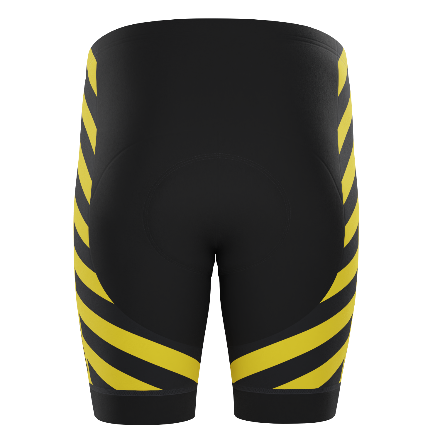 Men's Caution Share The Road Gel Padded Cycling Shorts