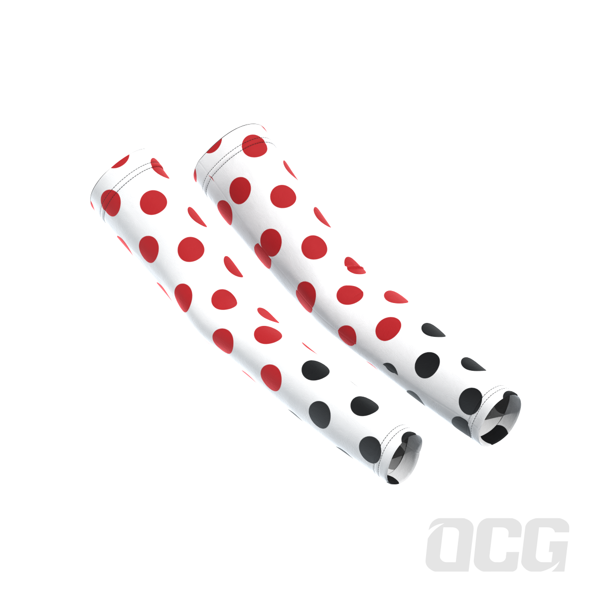 Women's Polka Dots Quick Dry Cycling Arm-Warmers
