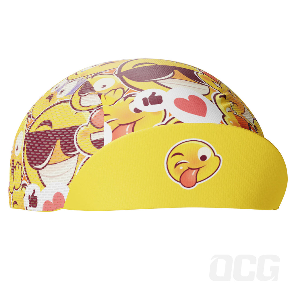 Unisex Emoji Mayhem Quick Dry Cycling Cap