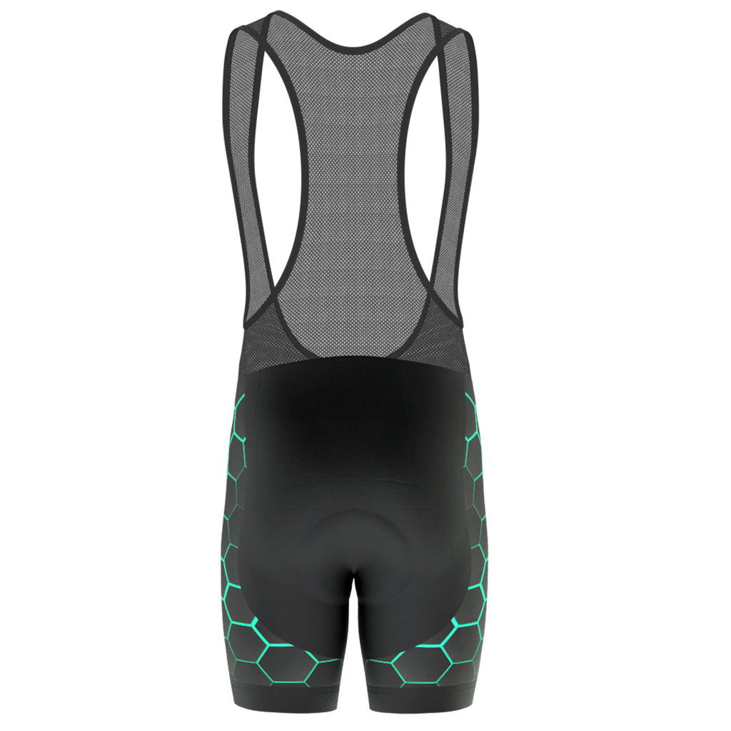 Men's Radioactive Gel Padded Cycling Bib