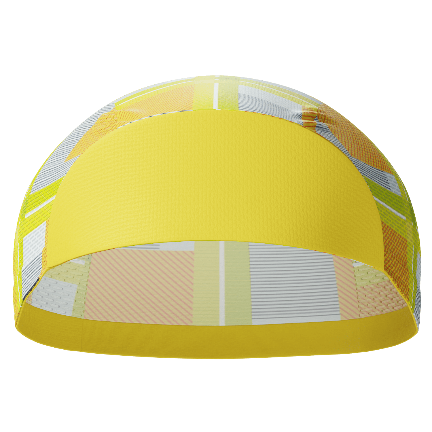 Unisex Criss-Crossed Tartan Quick Dry Cycling Cap