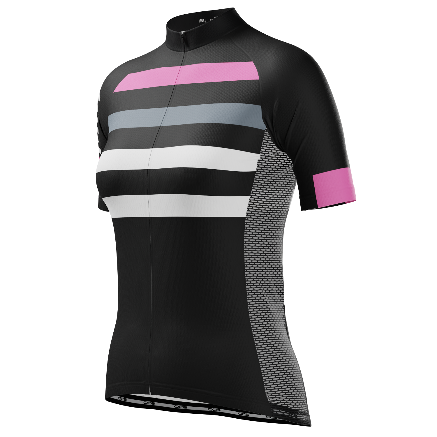 Women's Four Stripes Short Sleeve Cycling Jersey