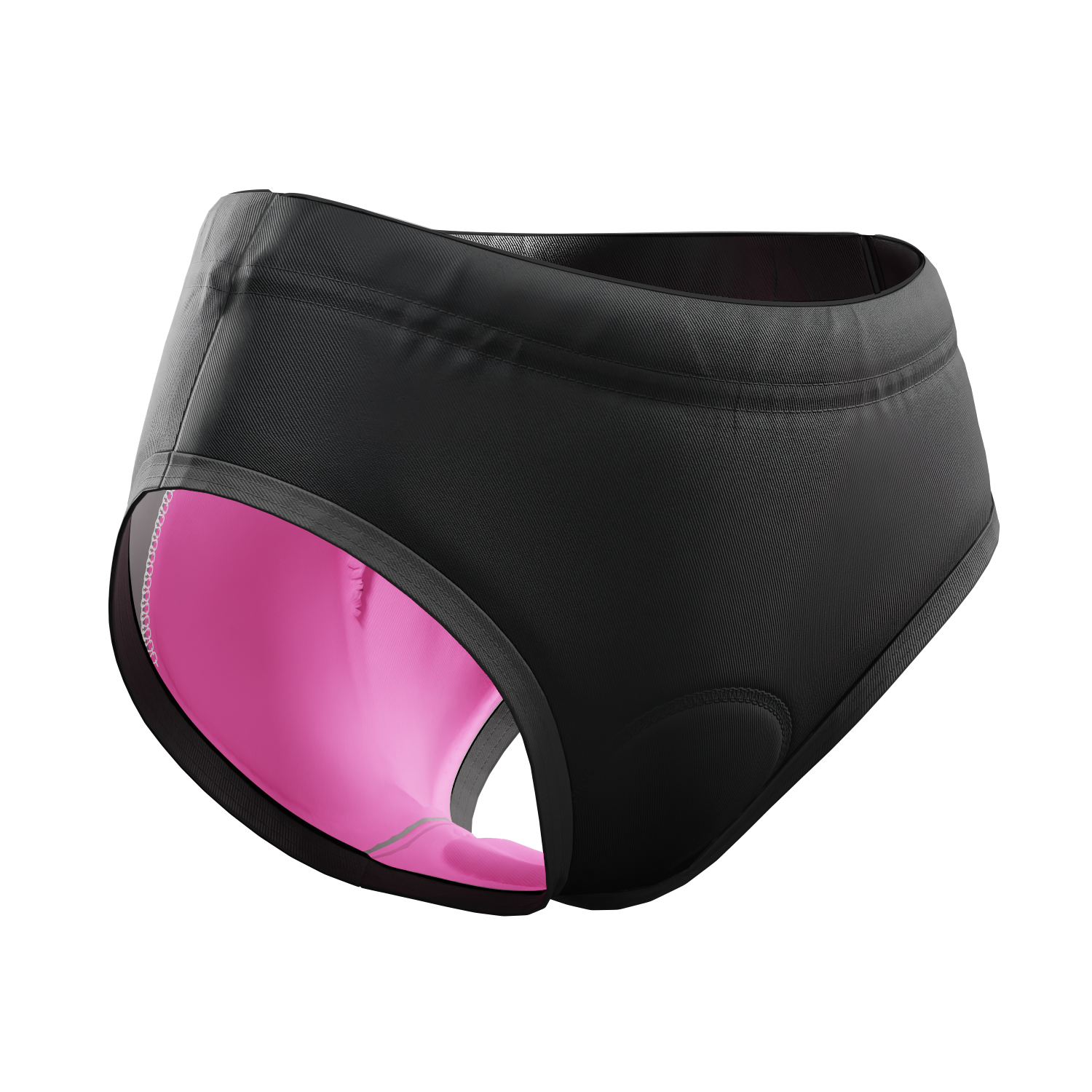 Women's Plain Gel Padded Cycling Underwear-Briefs