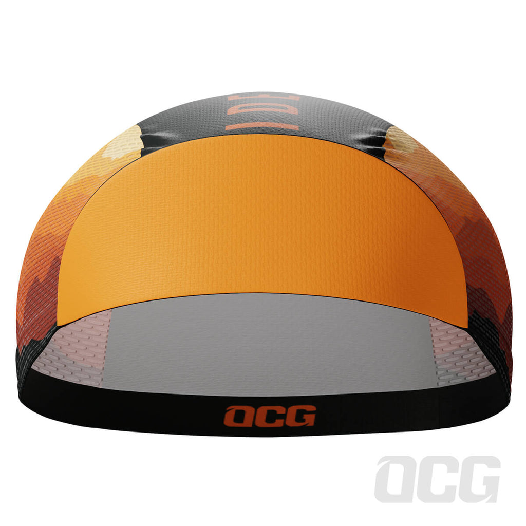 Unisex Ride Free Sunset Quick Dry Cycling Cap