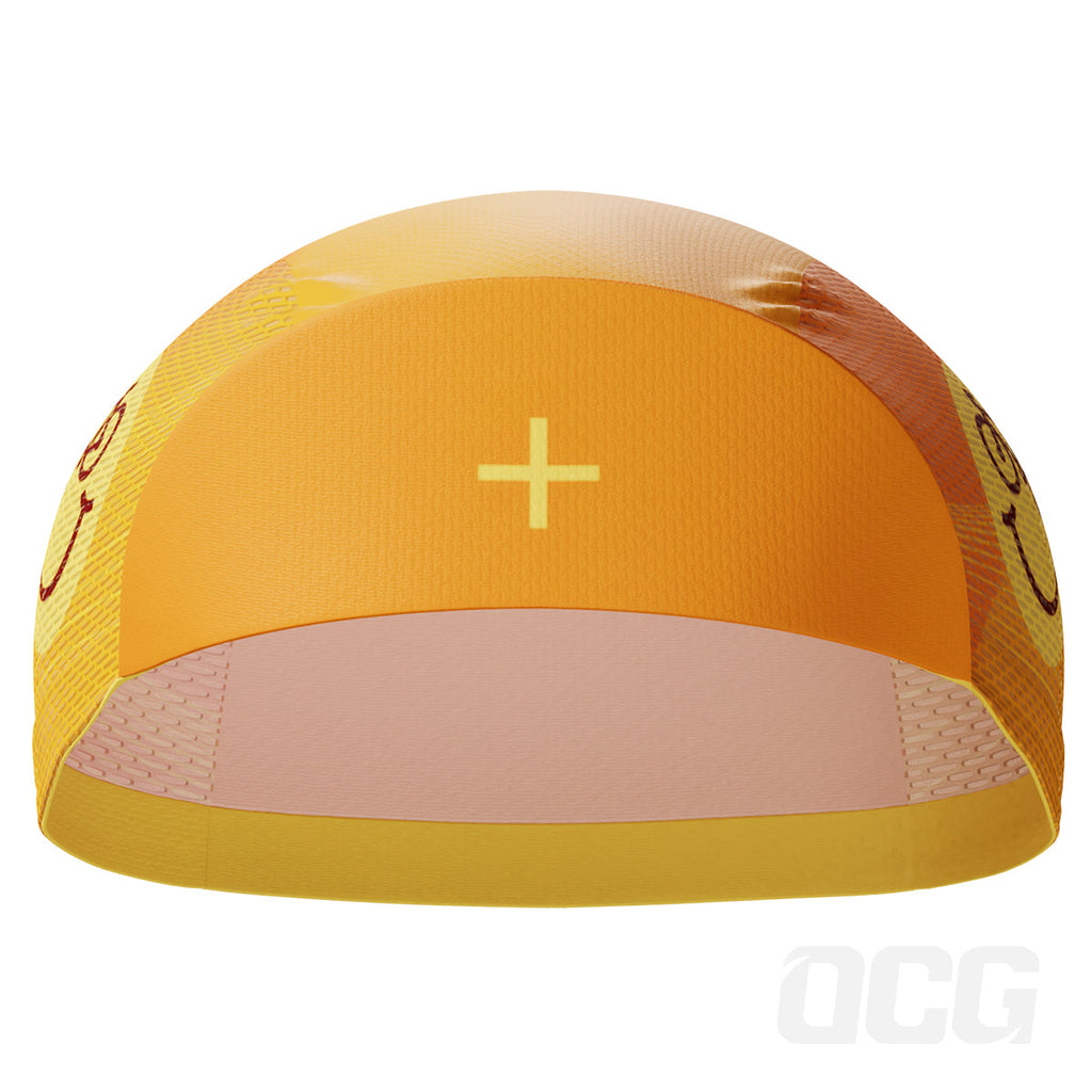 Unisex Cycling is Happiness Emoji Quick Dry Cycling Cap