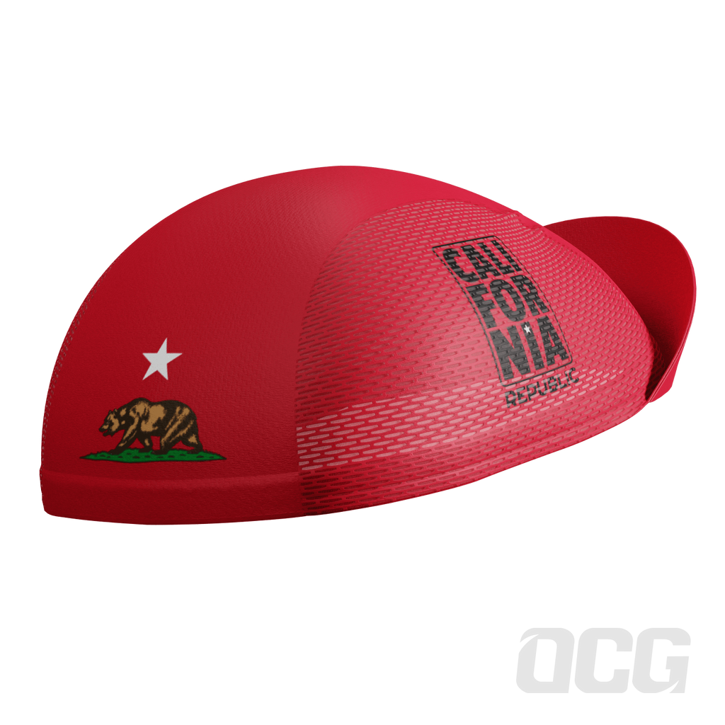 Unisex California Republic Quick Dry Cycling Cap