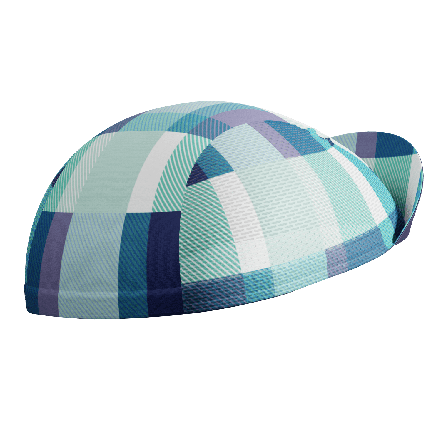 Unisex Classic Tartan Quick Dry Cycling Cap