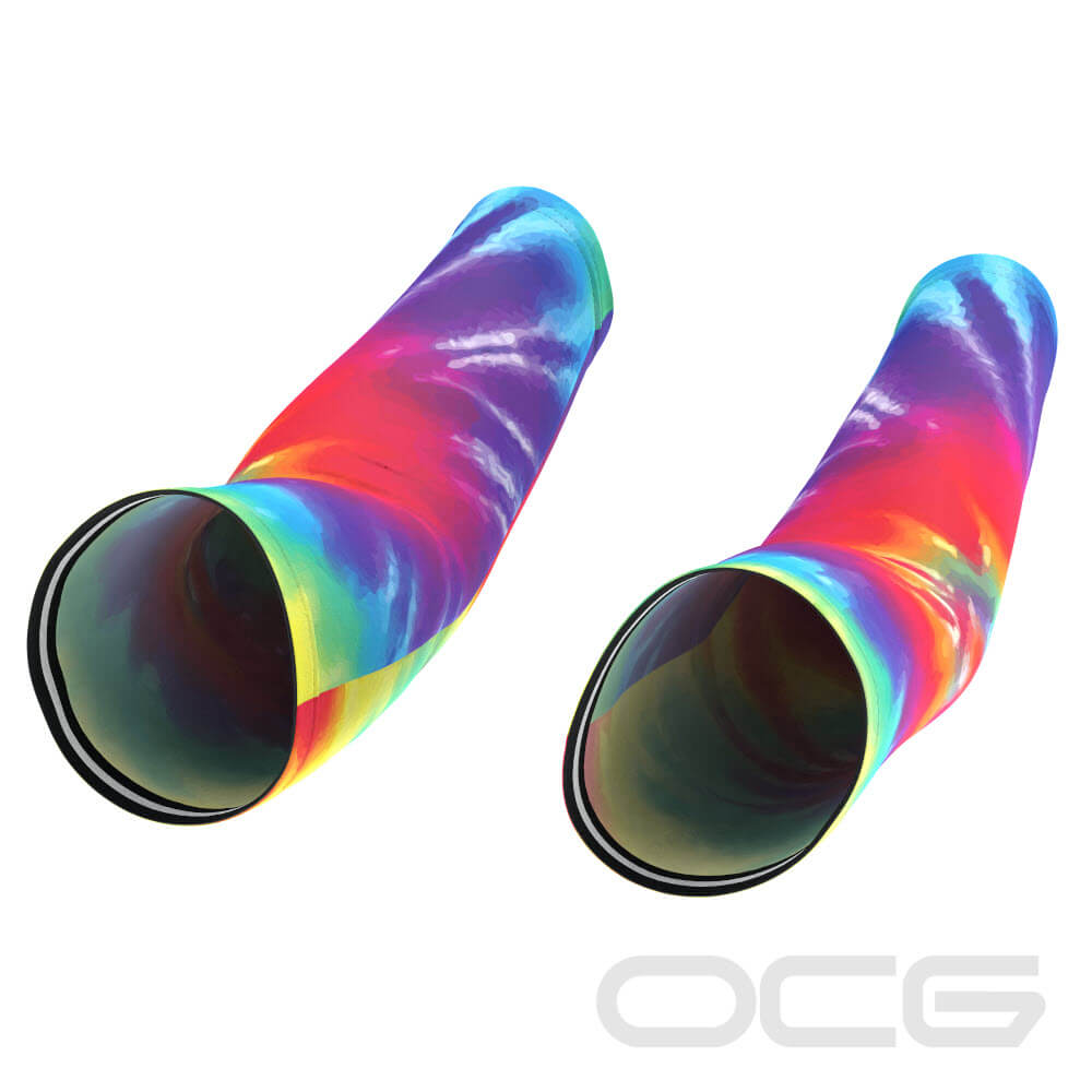 Unisex Tie Dye Quick Dry Cycling Arm-Warmers