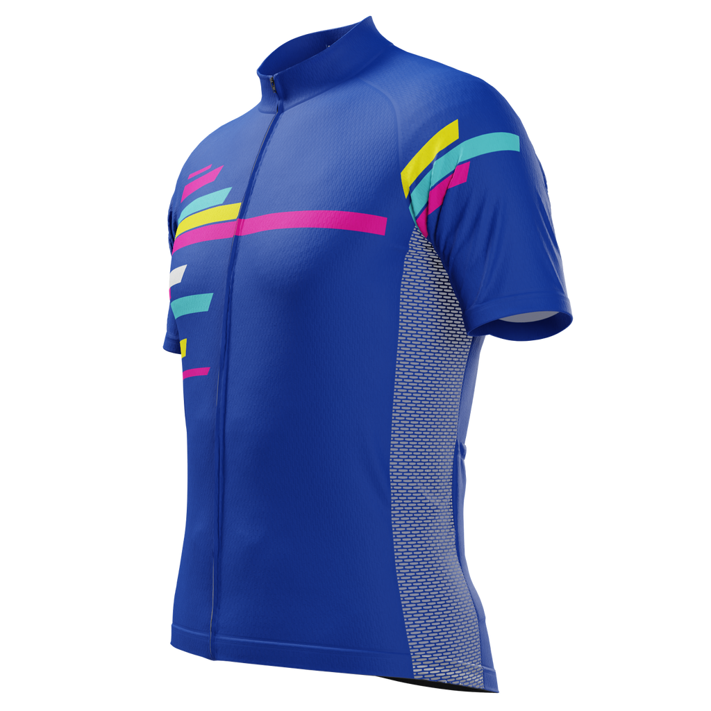 Men's Road Stripe Short Sleeve Cycling Jersey
