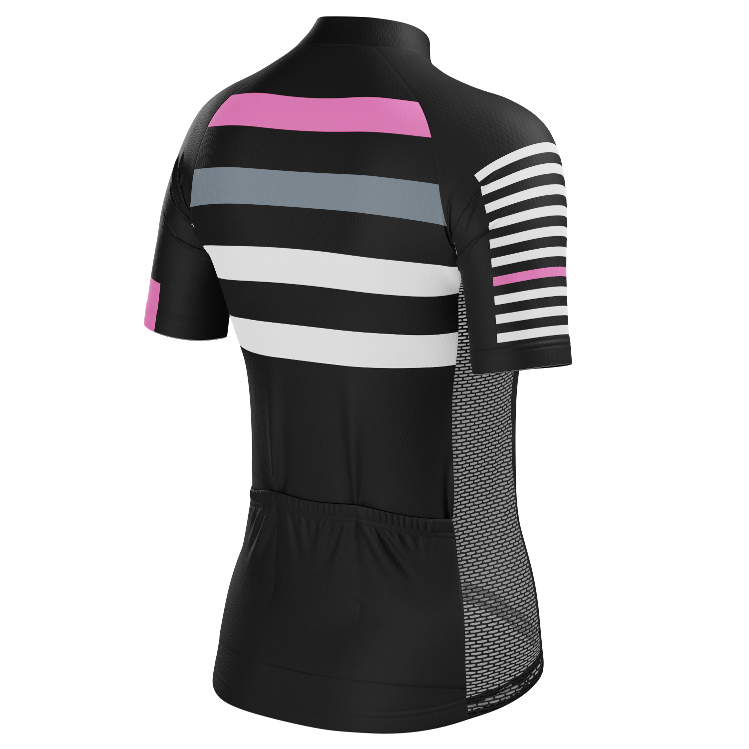 Women's Four Stripes Short Sleeve Cycling Jersey
