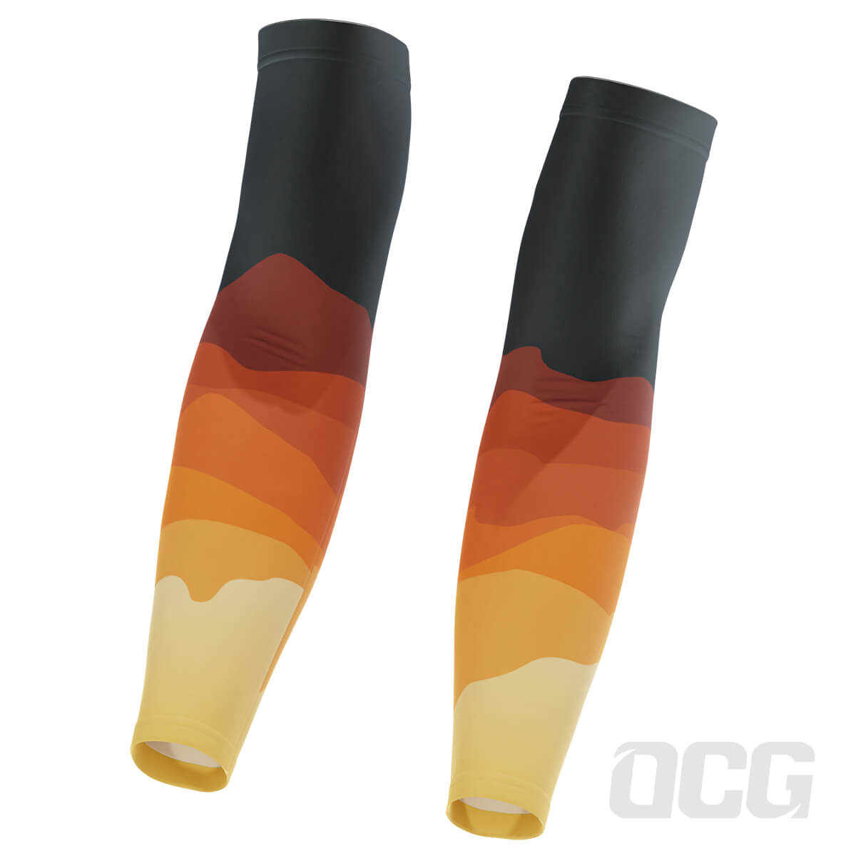 Men's Ride Free Sunset Quick Dry Cycling Arm-Warmers