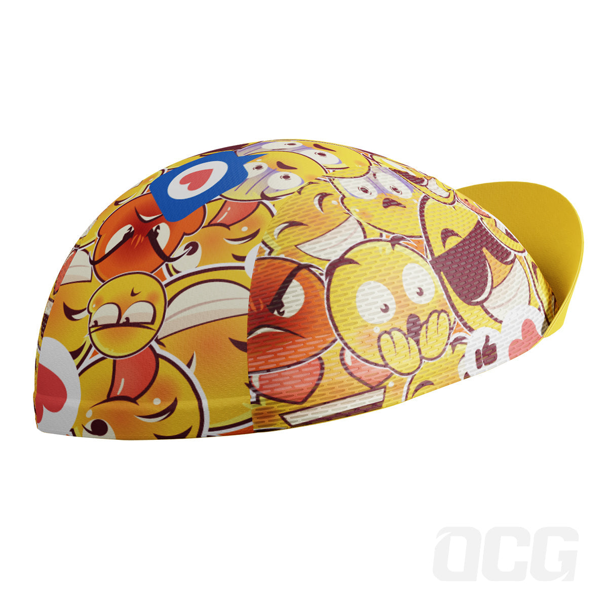 Unisex Emoji Mayhem Quick Dry Cycling Cap